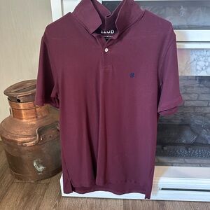 Izod Men's Burgundy Polo Shirt